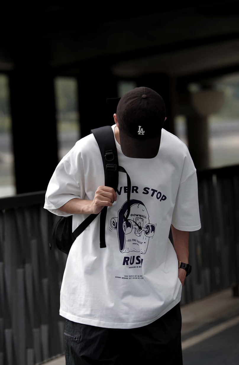 NOCLUE フロントロゴ Tシャツ MB5302