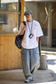 NOCLUE バックプリント Tシャツ MB5303