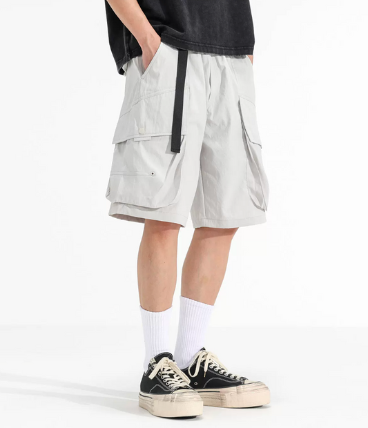 CEECUZ カーゴ ハーフパンツ MB5307