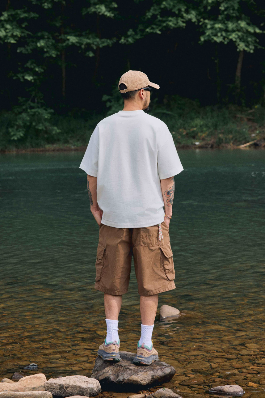 QUENTINMARX フロントロゴ Tシャツ MB5314