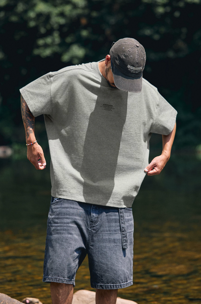 QUENTINMARX ワンポイントロゴ Tシャツ MB5315