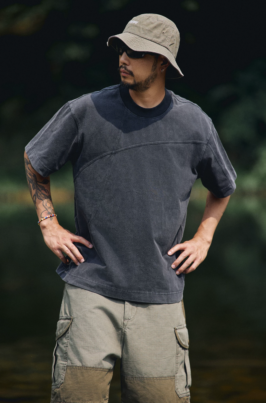 QUENTINMARX ウォッシュ Tシャツ MB5316
