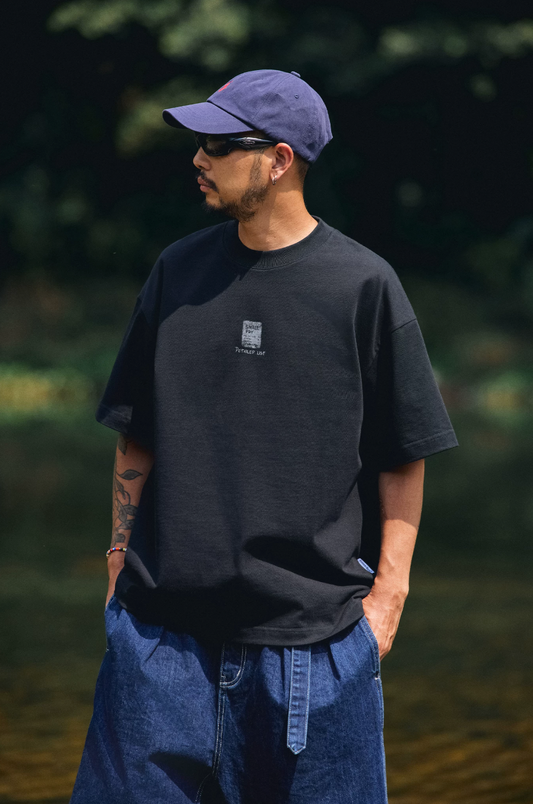 QUENTINMARX 両面プリント Tシャツ MB5317