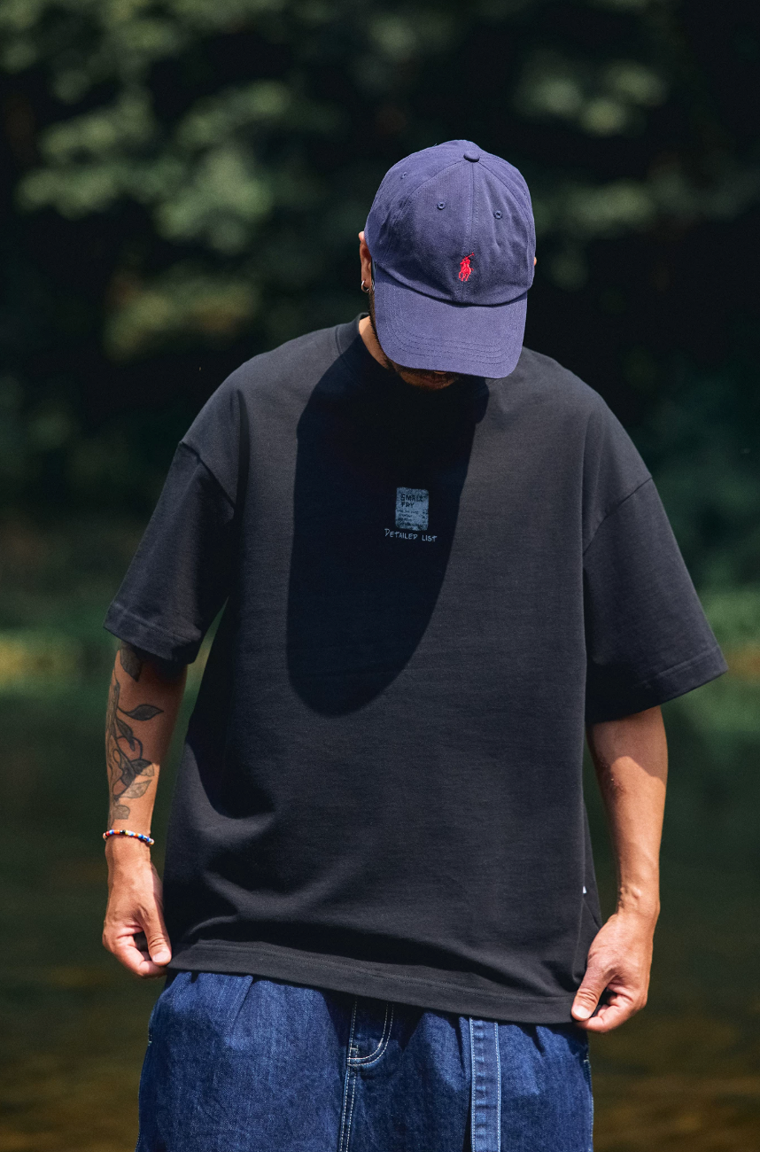 QUENTINMARX 両面プリント Tシャツ MB5317