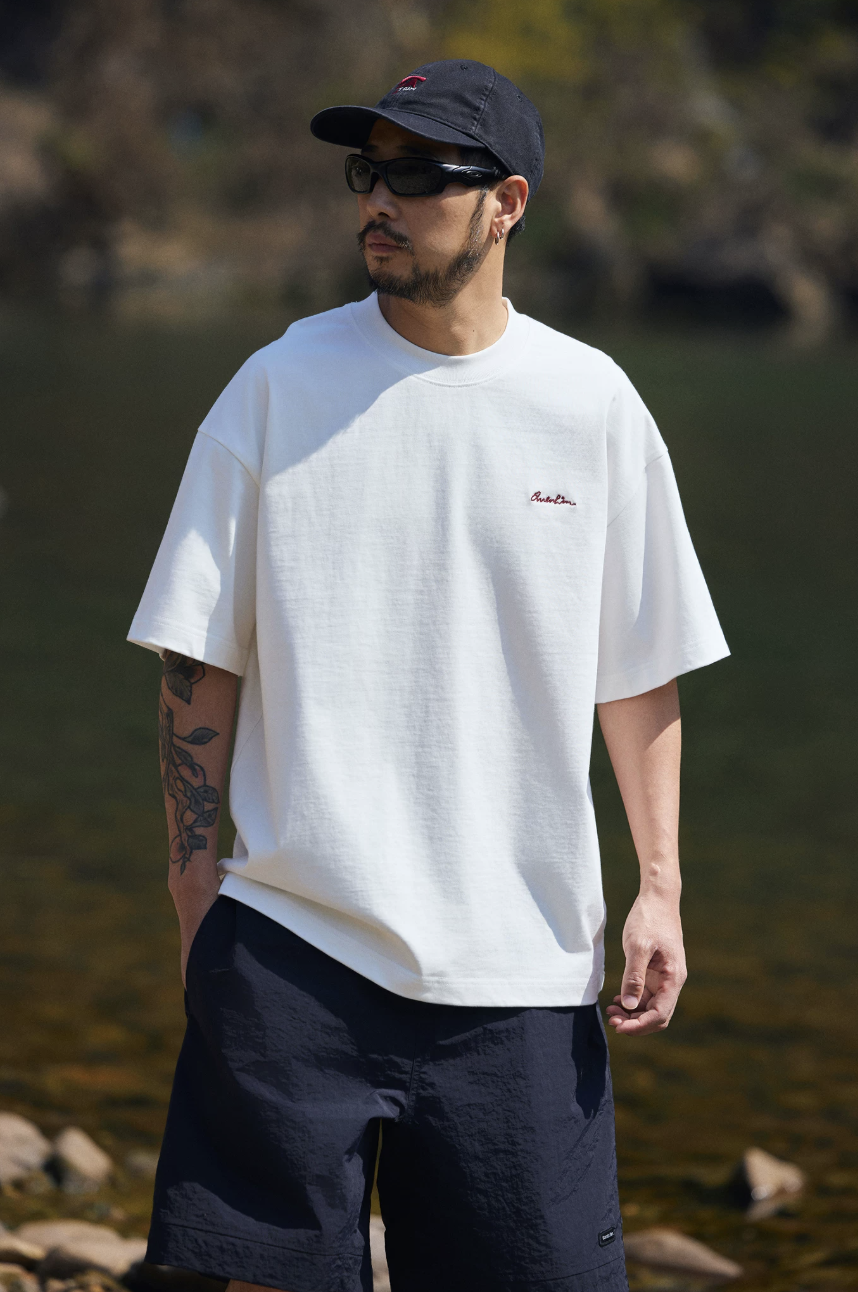 QUENTINMARX ワンポイントロゴ Tシャツ MB5319