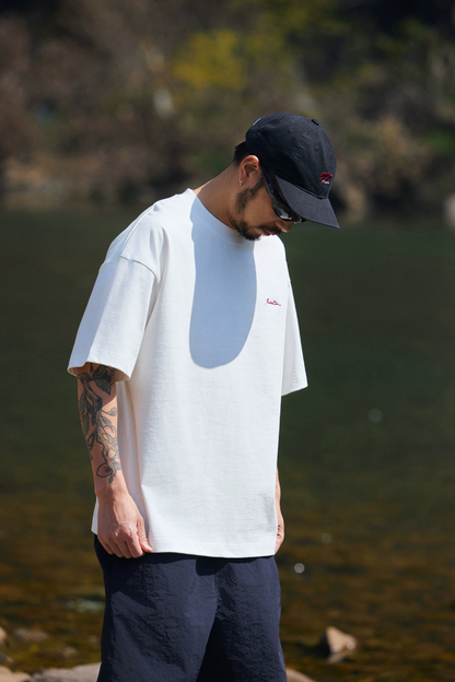 QUENTINMARX ワンポイントロゴ Tシャツ MB5319