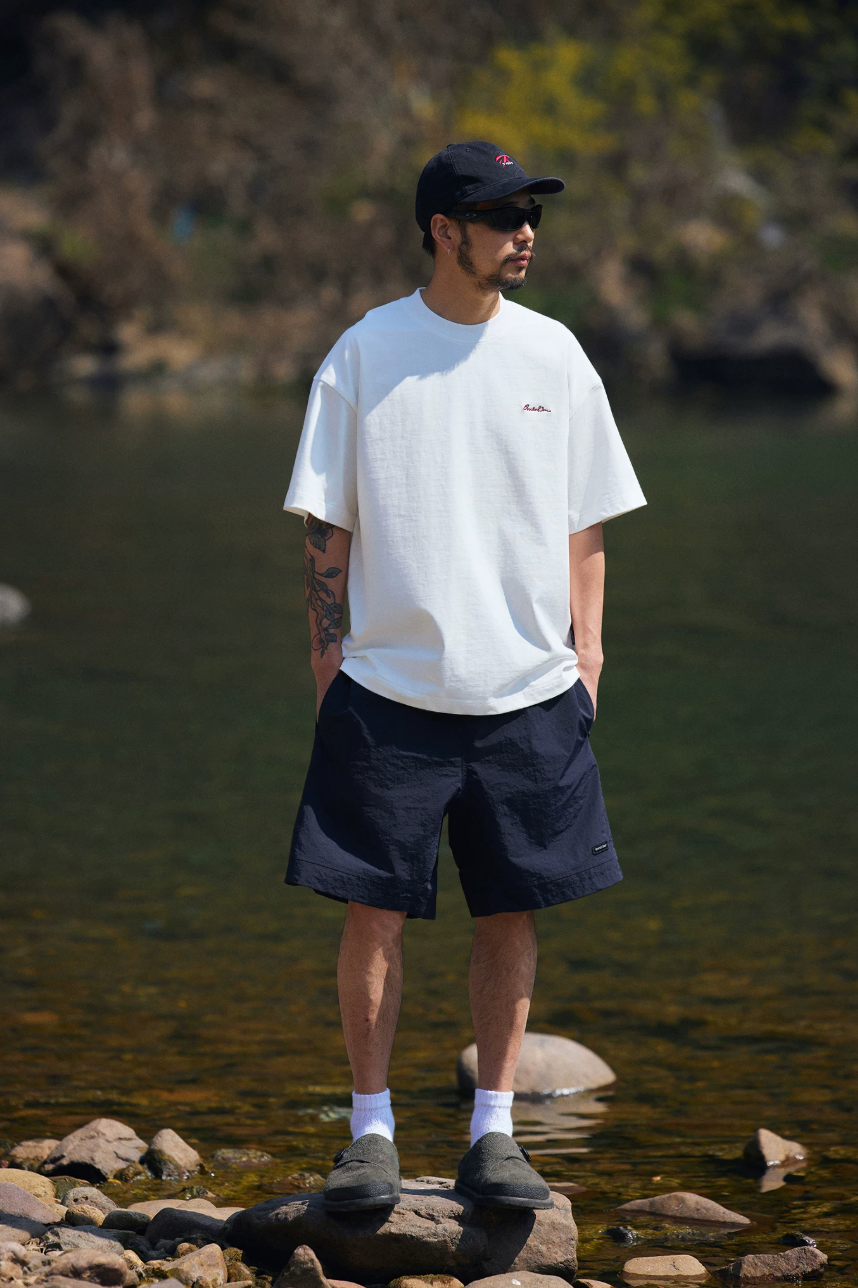 QUENTINMARX ワンポイントロゴ Tシャツ MB5319