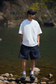 QUENTINMARX ワンポイントロゴ Tシャツ MB5319