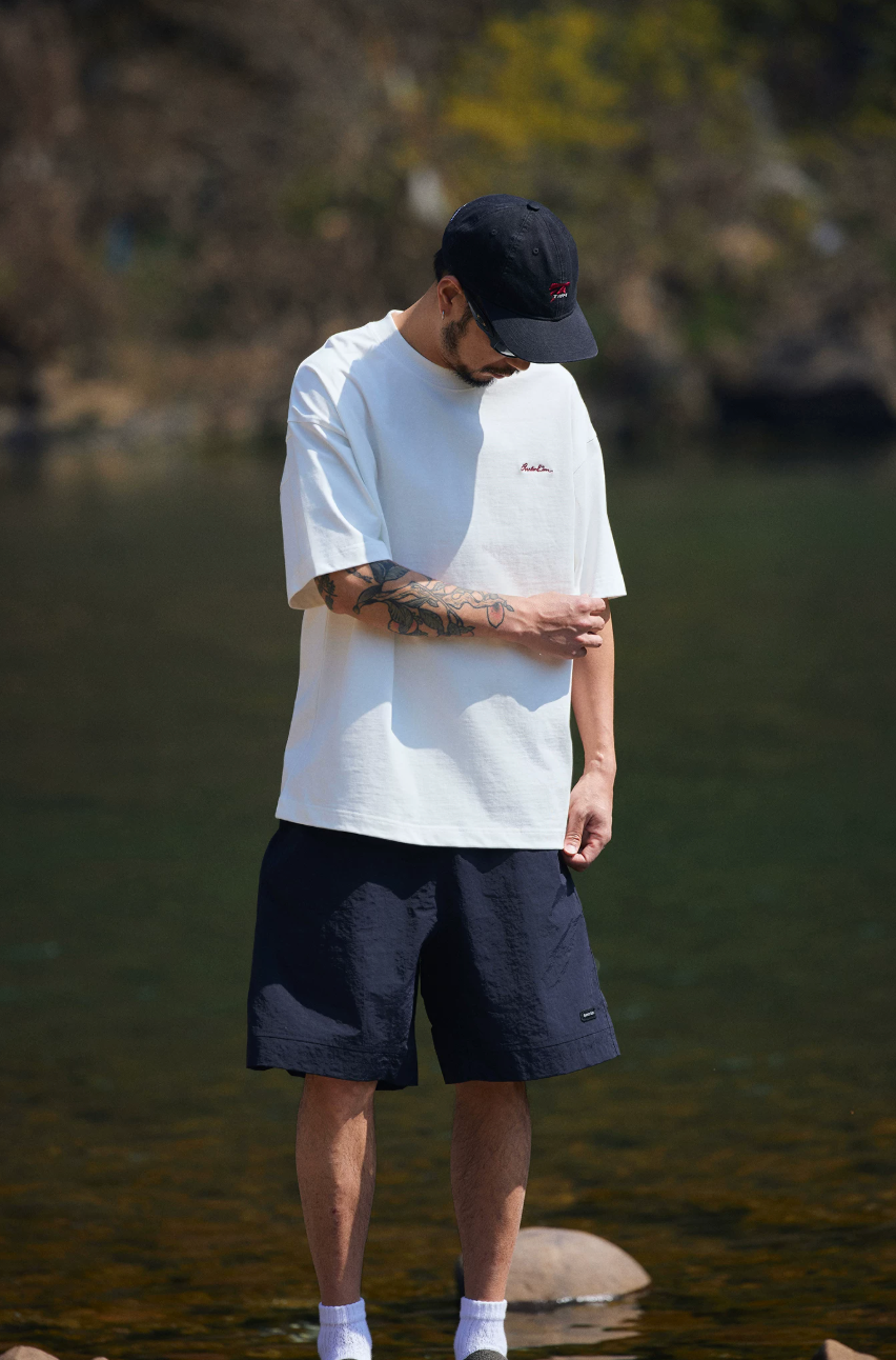 QUENTINMARX ワンポイントロゴ Tシャツ MB5319