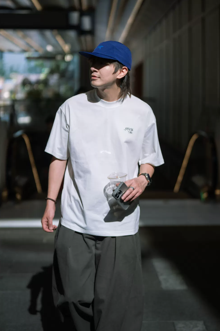 PUZZLECITY バックプリント Tシャツ MB5320