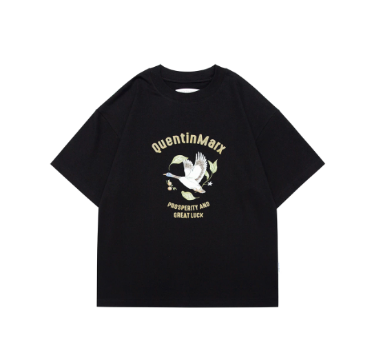 QUENTINMARX フロントロゴ Tシャツ MB5314