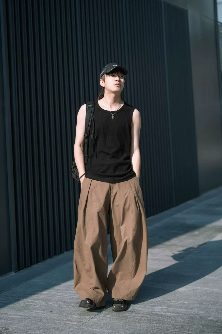PUZZLECITY ワイドパンツ MB5324