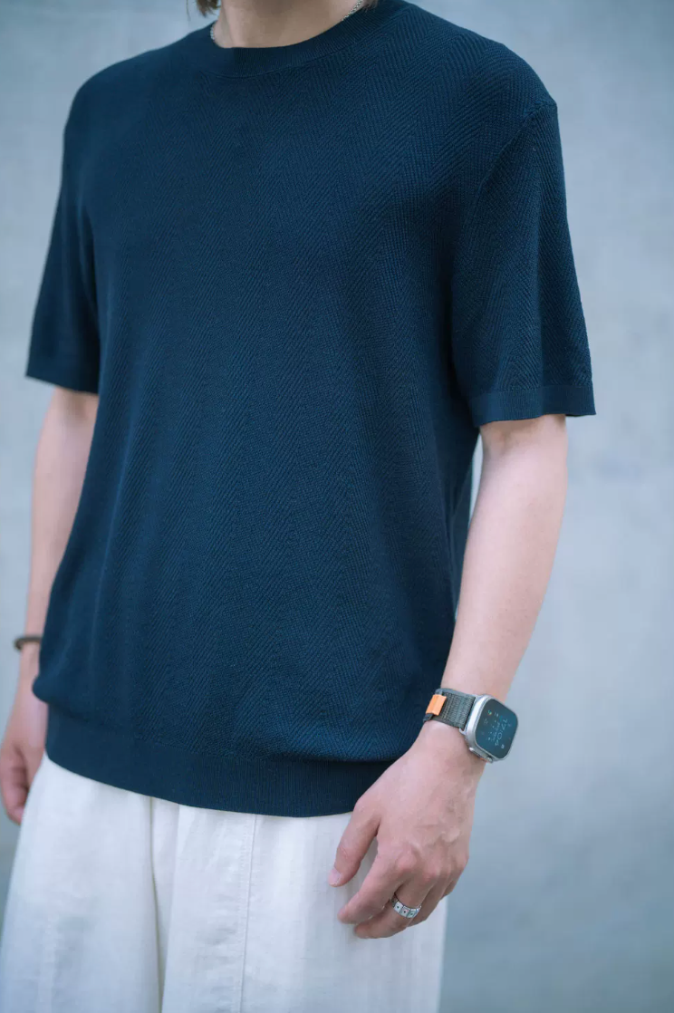 PUZZLECITY ニットTシャツ MB5328