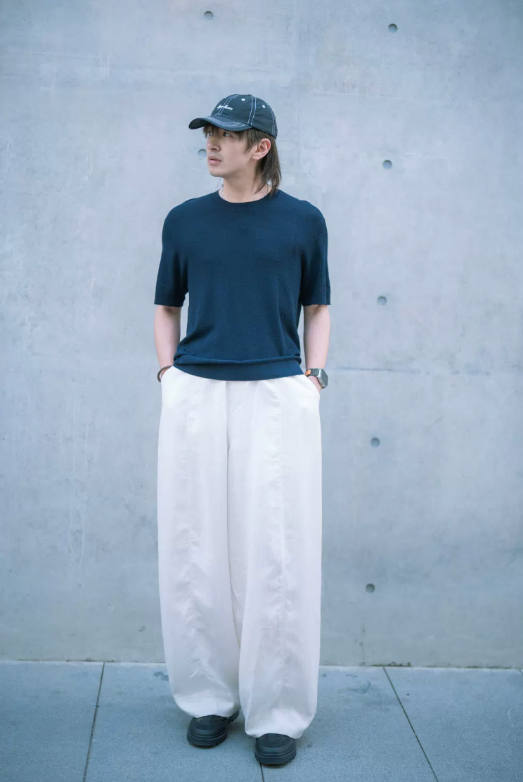 PUZZLECITY ニットTシャツ MB5328