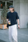 PUZZLECITY ニットTシャツ MB5328