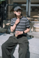 PUZZLECITY ボーダー Tシャツ MB5331