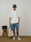 BROSHOOD バックプリントTシャツ MB5334