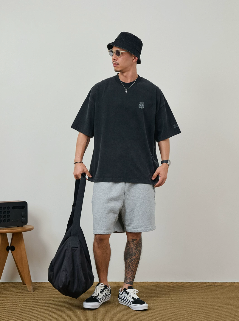 BROSHOOD バックプリントTシャツ MB5335