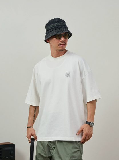 BROSHOOD バックプリントTシャツ MB5335
