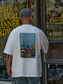 BROSHOOD バックプリントTシャツ MB5336