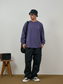 BROSHOOD ワンポイントロゴ ロングTシャツ MB5337