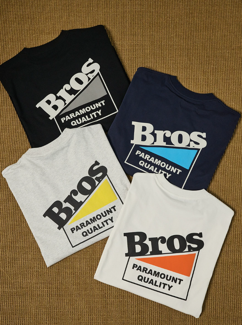 BROSHOOD バックプリント ロングTシャツ MB5339
