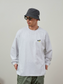 BROSHOOD バックプリント ロングTシャツ MB5339