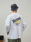 BROSHOOD バックプリント ロングTシャツ MB5339