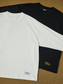 BROSHOOD バックプリント ロングTシャツ MB5340