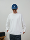 BROSHOOD バックプリント ロングTシャツ MB5340