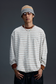 BANANACLUB ストライプ ロングTシャツ MB5348