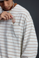 BANANACLUB ストライプ ロングTシャツ MB5348