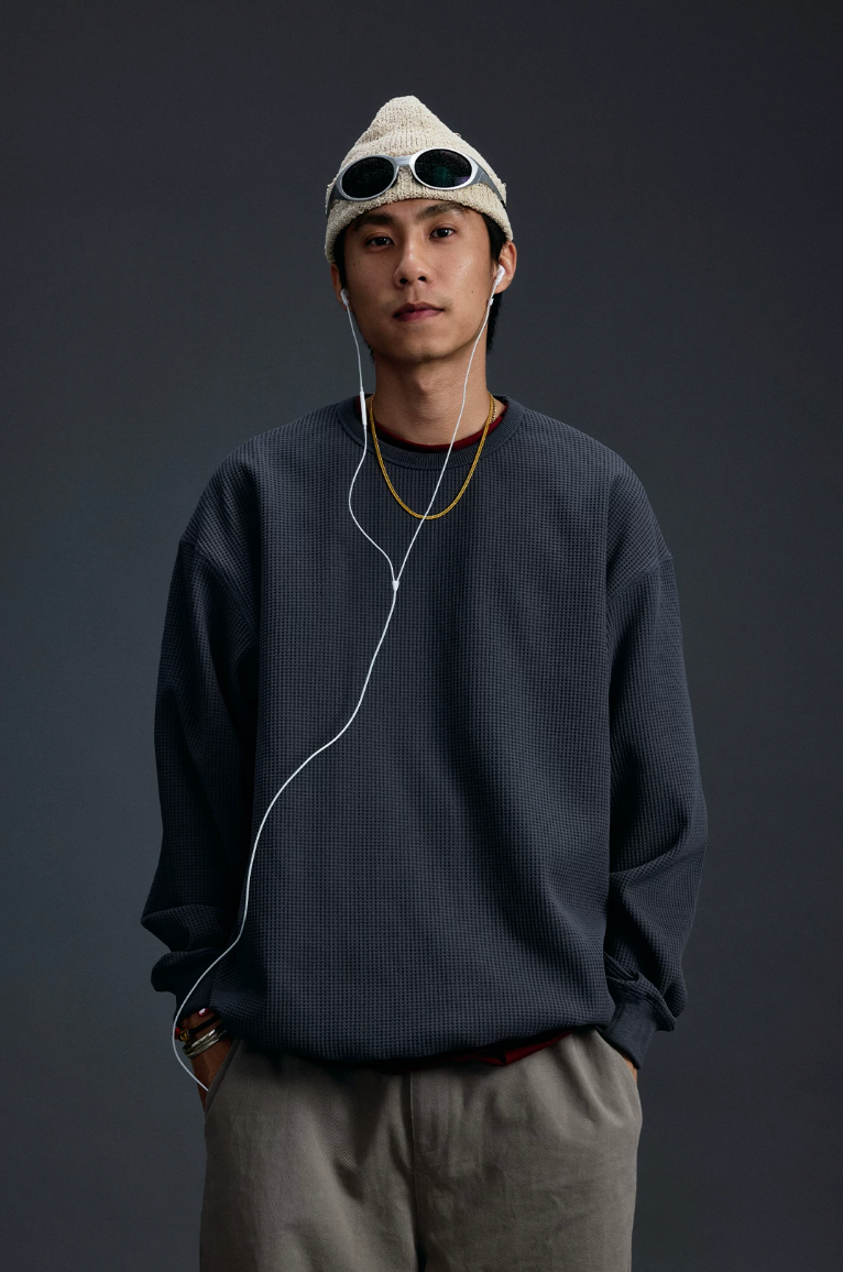 BANANACLUB ワッフルTシャツ MB5349