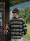 UNBENT ボーダー ロングTシャツ MB4885