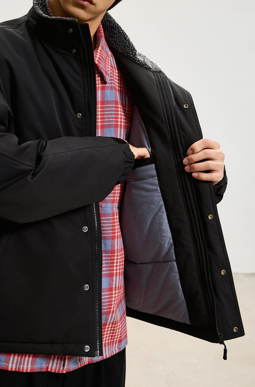 WDR 中綿 スタンドカラージャケット MB4907