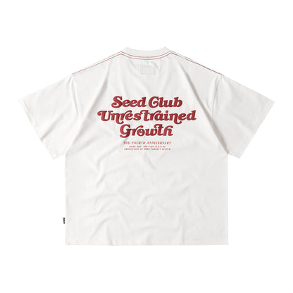 SEEDCLUB バックプリント Tシャツ MB5285