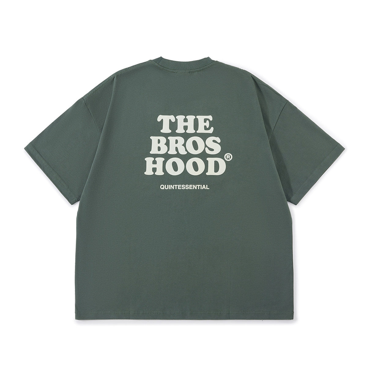 BROSHOOD バックプリント Tシャツ MB5224