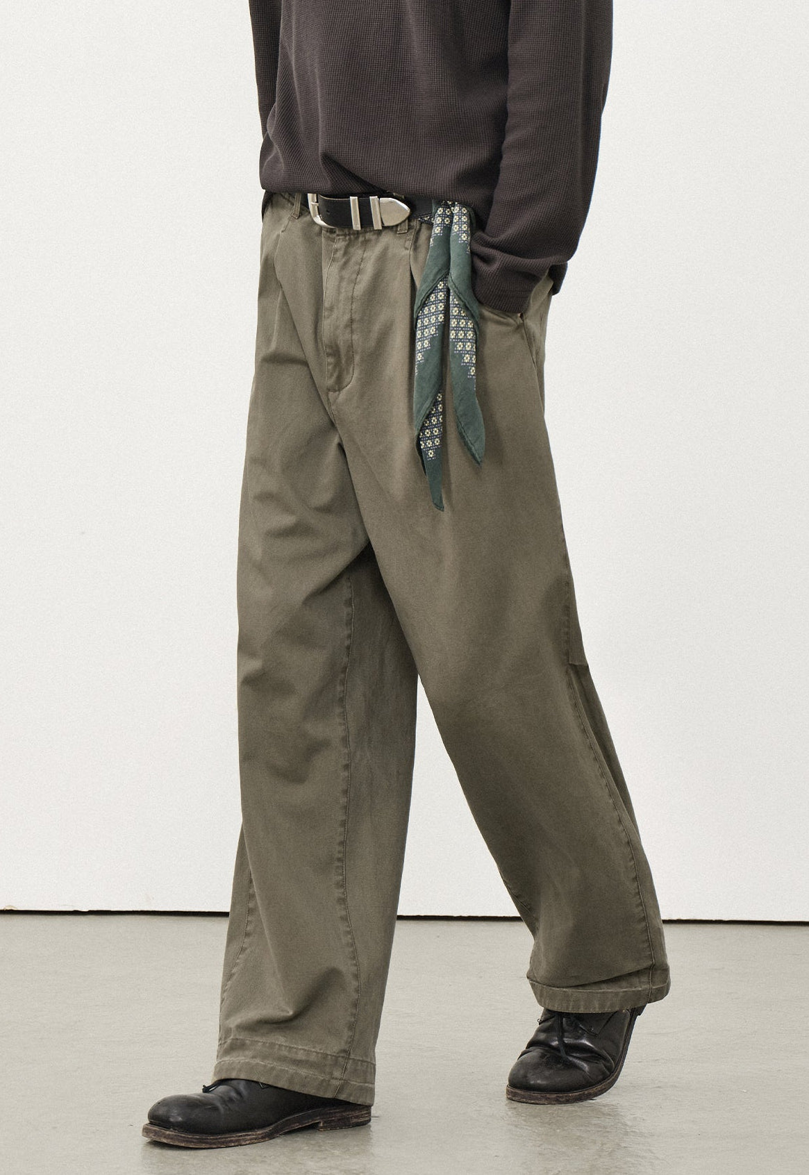 714STREET ウォッシュ チノパンツ MB4948