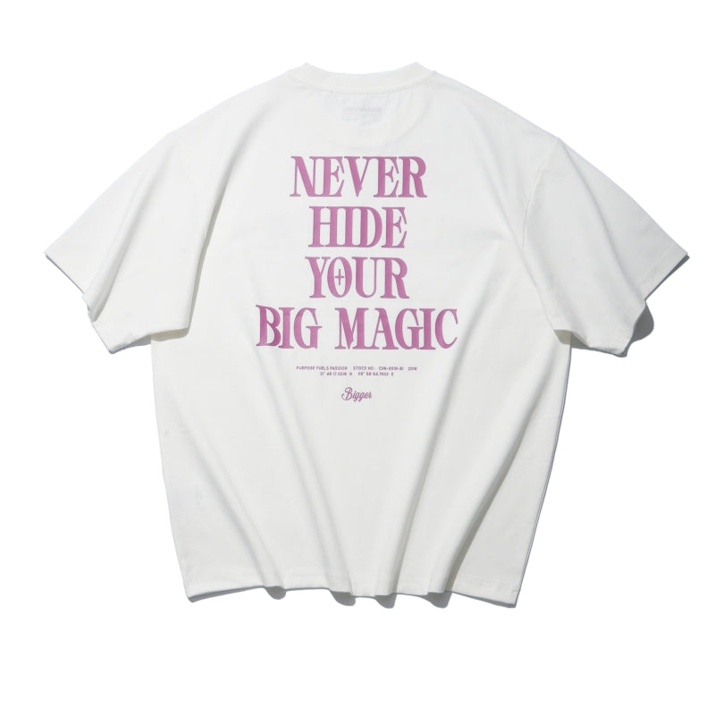 BTB バックプリント Tシャツ MB4865