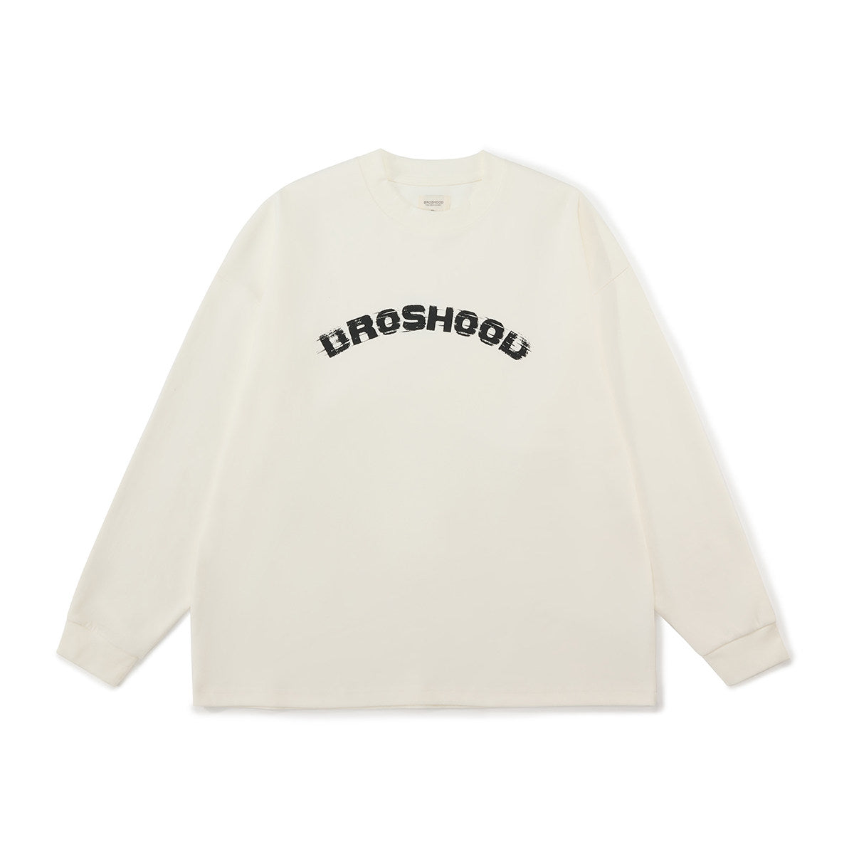 BROSHOOD フロントロゴ ロングTシャツ MB5341