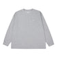 BROSHOOD ワンポイントロゴ ロングTシャツ MB5337