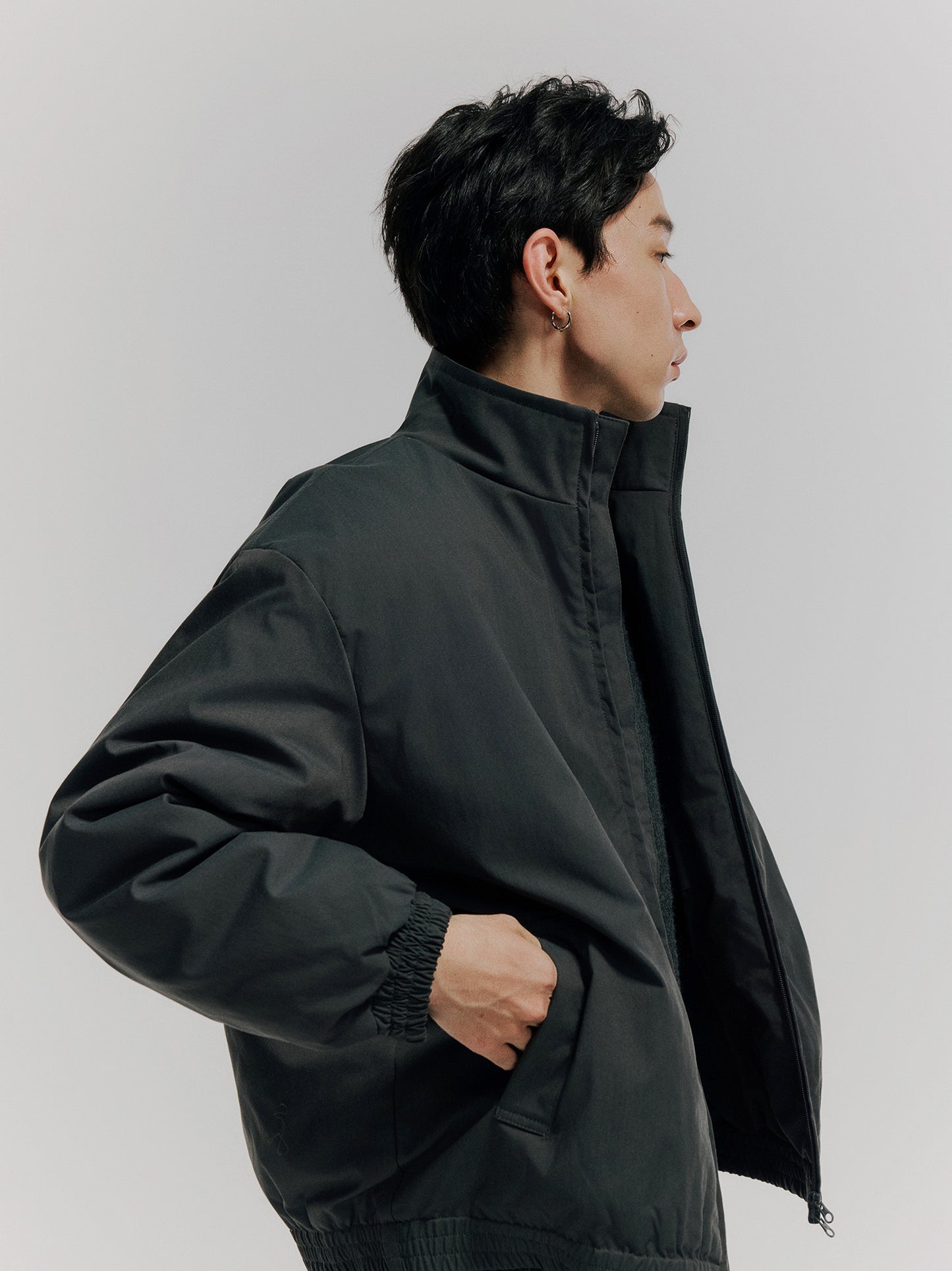 MASSULTI 中綿 スタンドカラージャケット MB4934