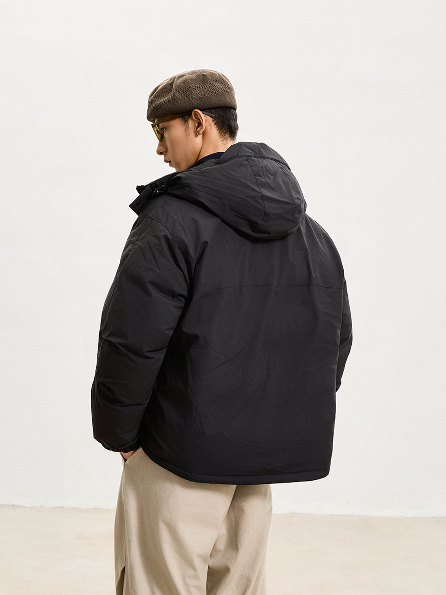 WDR フード ダウンジャケット MB4909