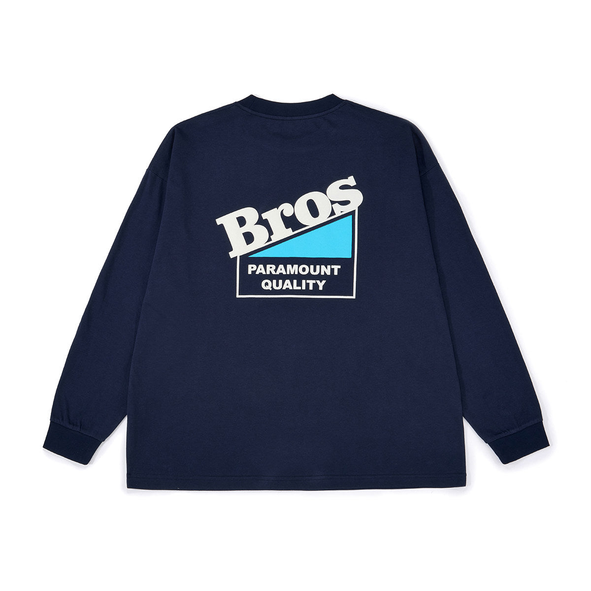 BROSHOOD バックプリント ロングTシャツ MB5339