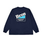 BROSHOOD バックプリント ロングTシャツ MB5339