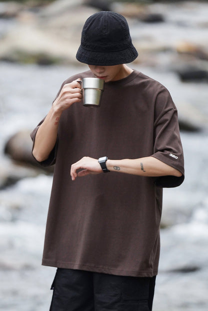 TWM 袖刺繍 ヘビーウェイト Tシャツ MB4002