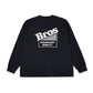 BROSHOOD バックプリント ロングTシャツ MB5339