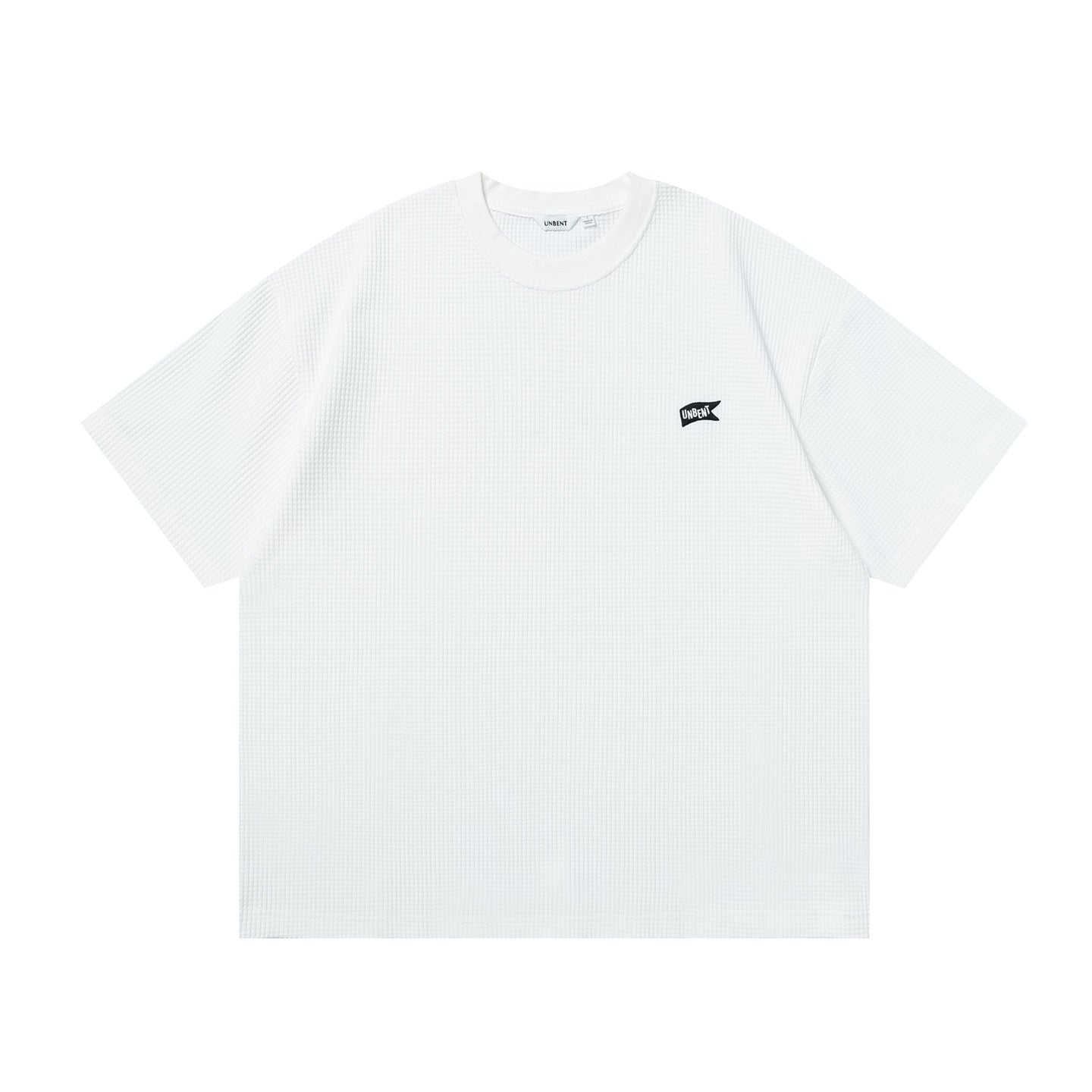 UNBENT ワンポイントロゴ ワッフルTシャツ MB5244