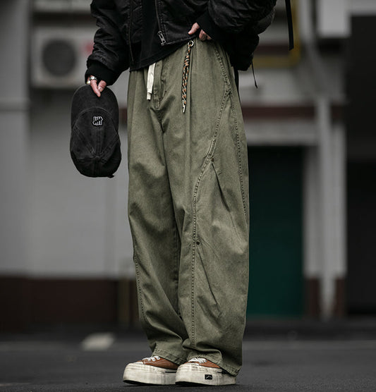 SKASEESTUDIO ウォッシュ ワークパンツ MB4696