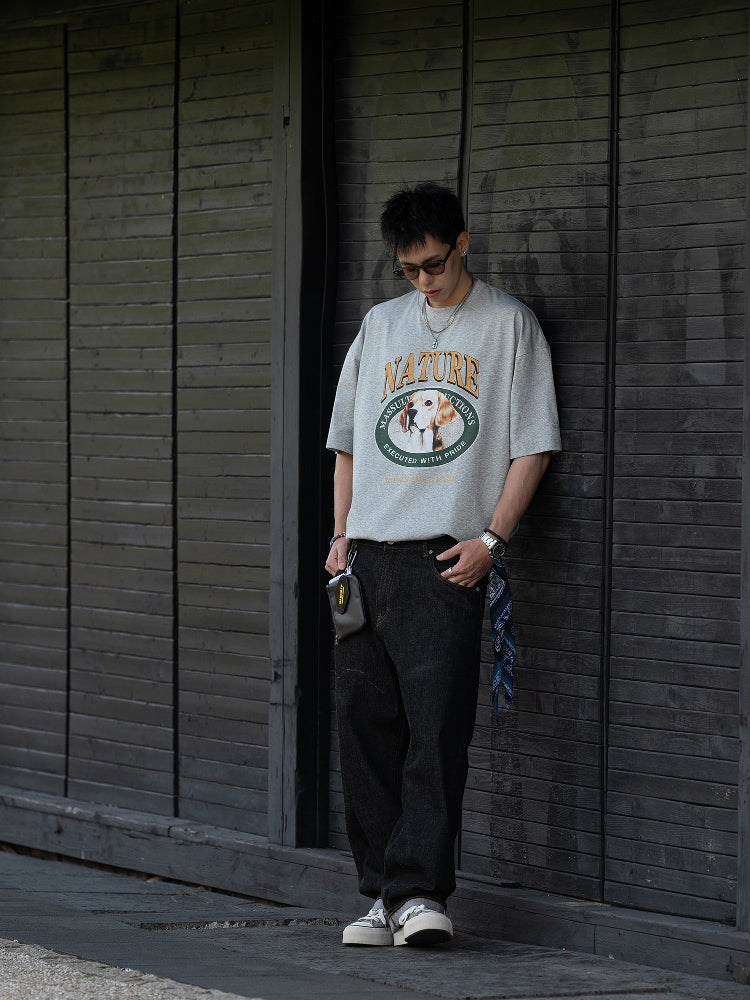 MASSULTI プリント Tシャツ MB4861